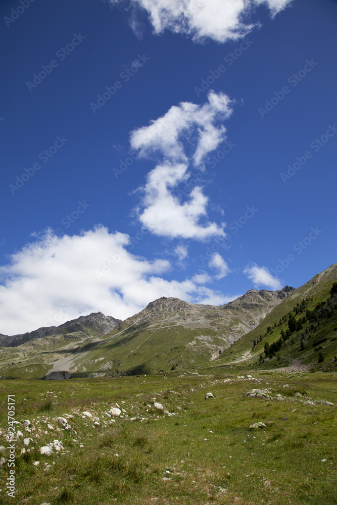 Hochebene Nähe Scarljoch - Südtirol, Italien Hochebene Nähe Scarljoch - Südtirol, Italien