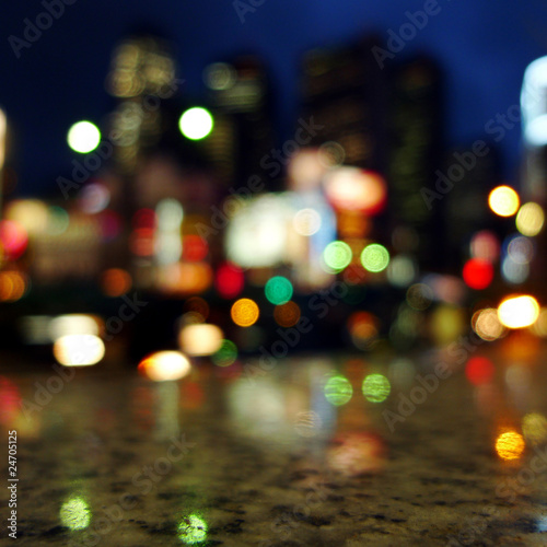 Night lights in downtown Shinjuku © mountainbook