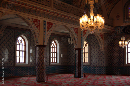 Canvas Print Mosquée bleue