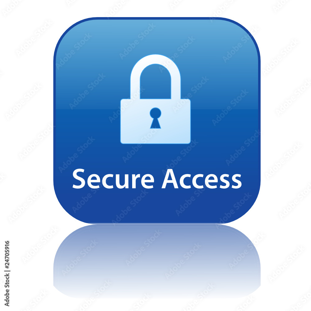 SECURE ACCESS Web Button (security session internet padlock ok) SECURE ACCESS Web Button (security session internet padlock ok)