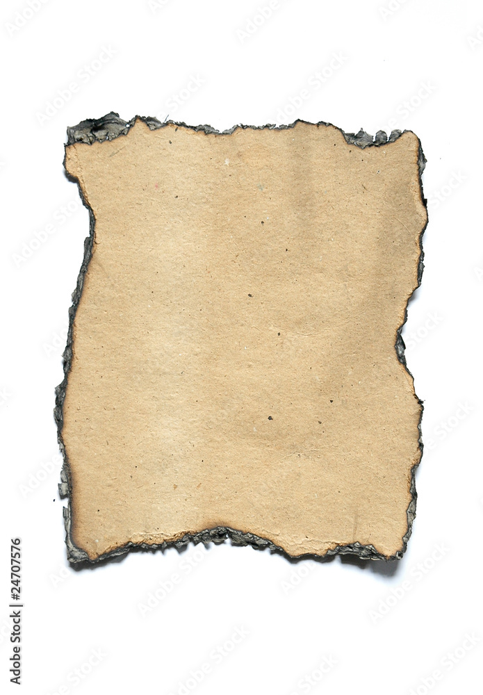 Obraz premium burned paper