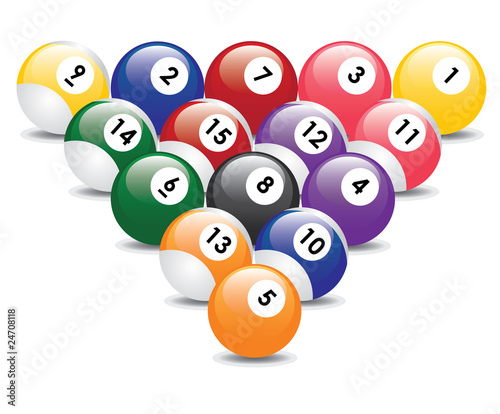 Billiard balls