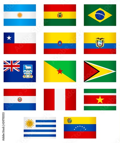 Flags_South America