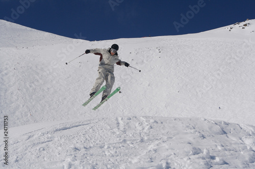 Skiier in Air