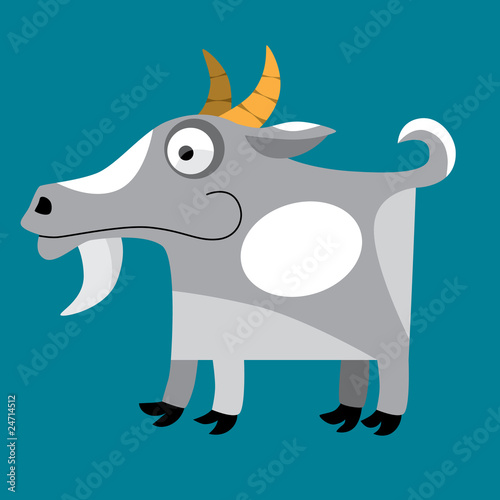 billy goat cartoon