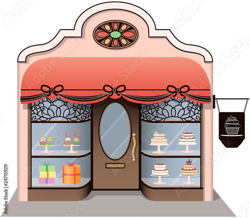 Chic Candy Store, vector