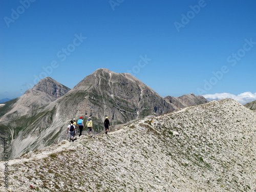 Walking on the Mountain (Abruzzo, Monte Aquila)