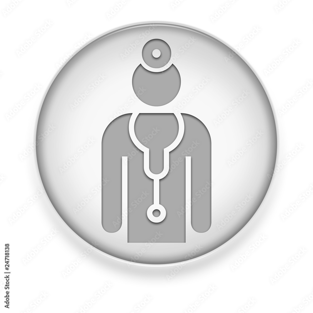 White Button / Icon White Button / Icon