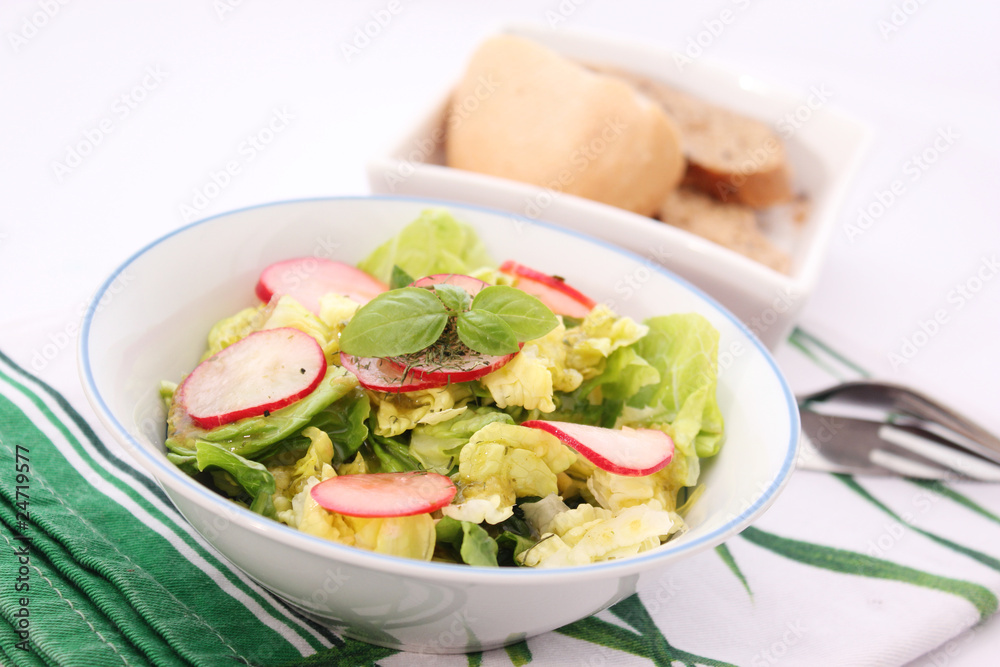Frischer Salat Frischer Salat