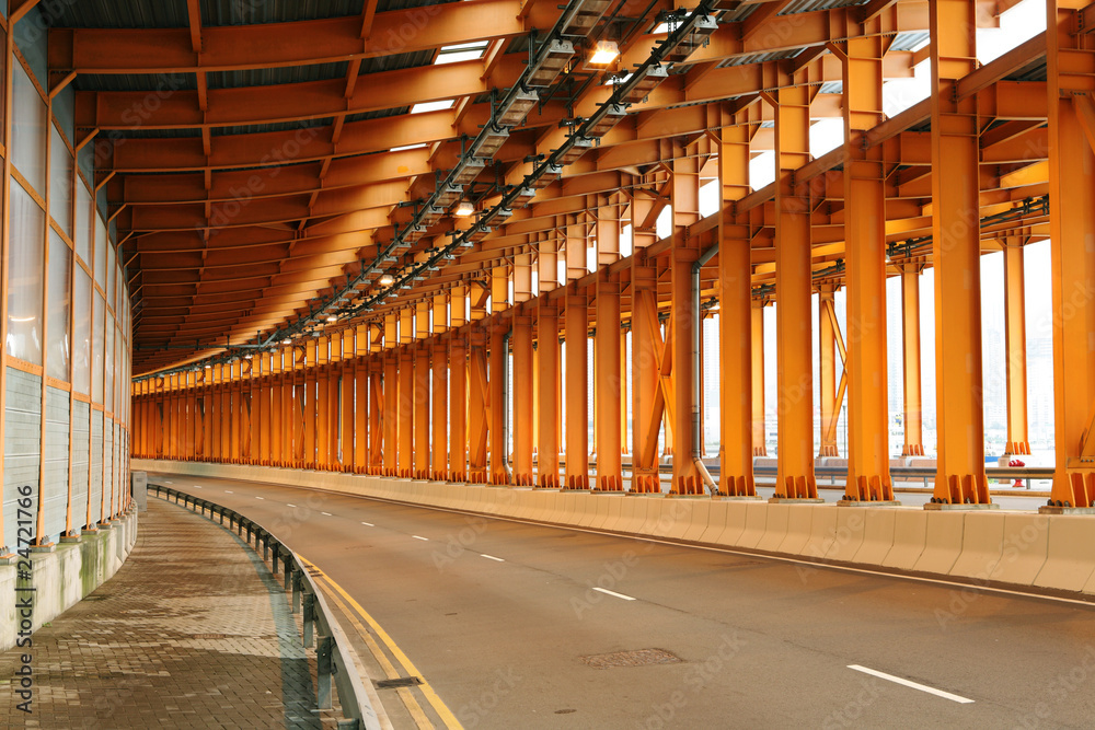 Naklejka premium tunnel