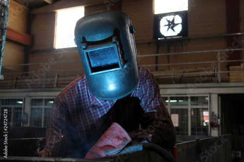 Bild auf Leinwand welding