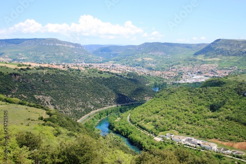 Obraz na płótnie Le Tarn à Millau