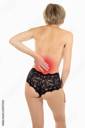 Woman With Back Pain