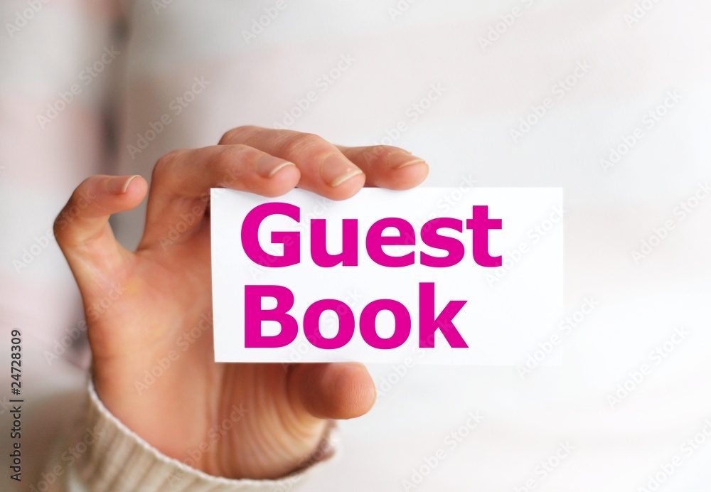 guest book guest book