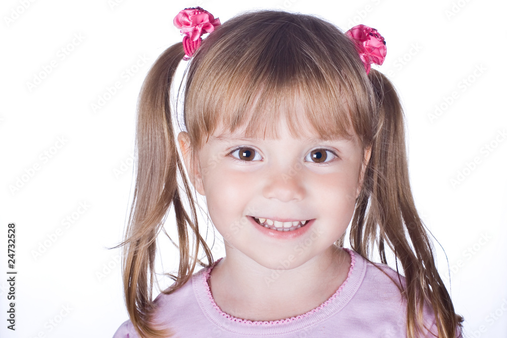 Smiling girl Smiling girl
