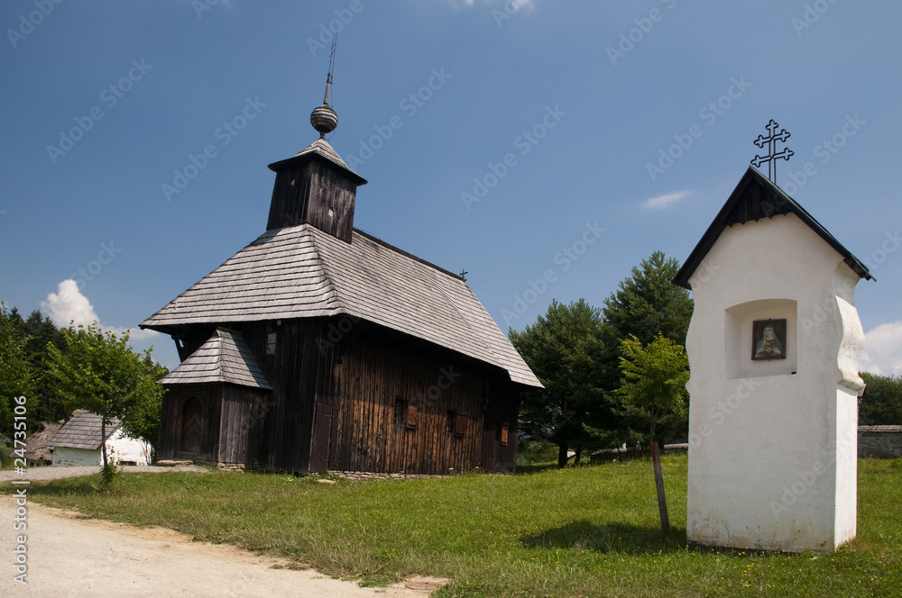 Traditional wooden church, Slovakia