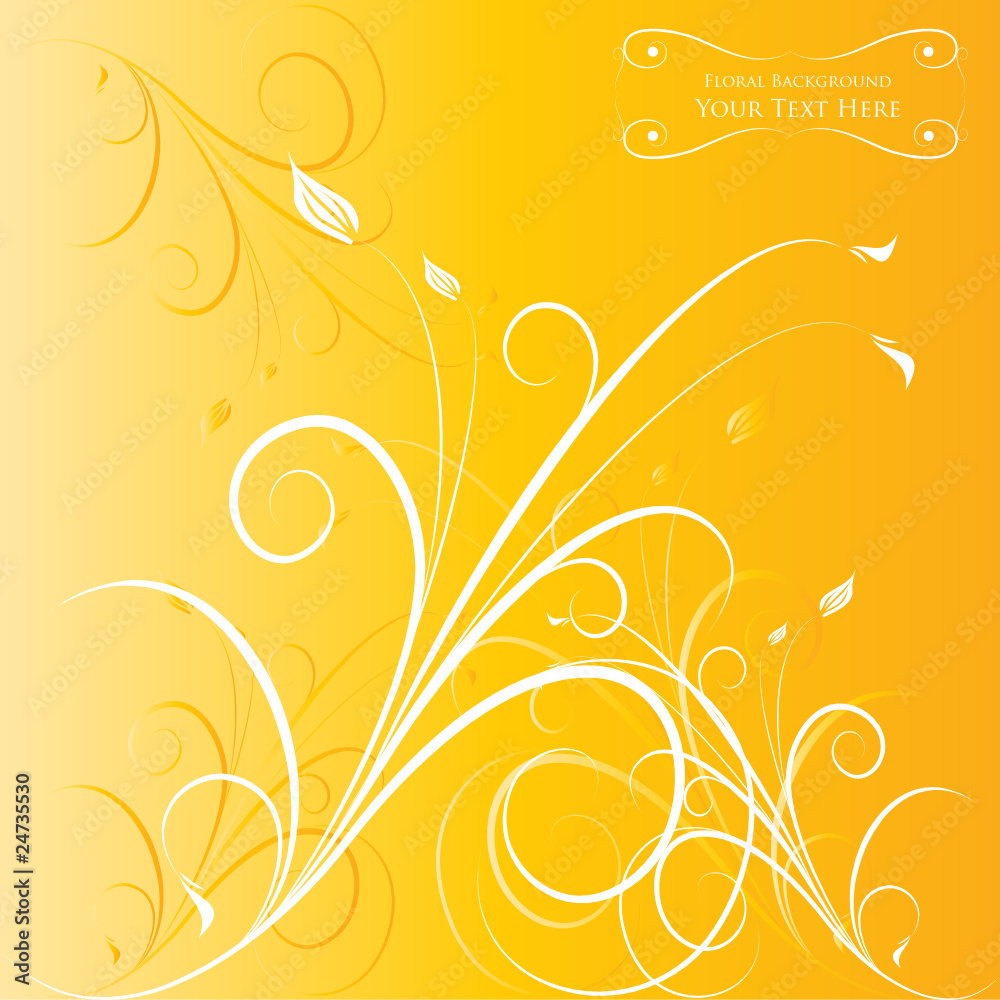 Abstract flowers background with place for your text Abstract flowers background with place for your text