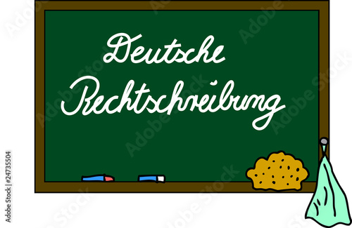 Schultafel Rechtschreibung