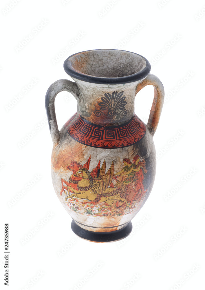 Greek ceramics vase
