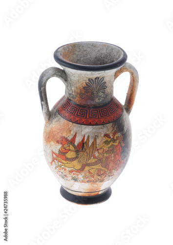 Greek ceramics vase