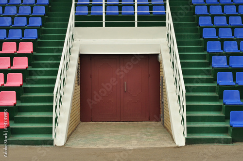 Entrance to the stadium