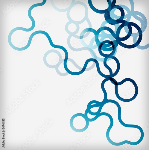 fond spaghetti bleu