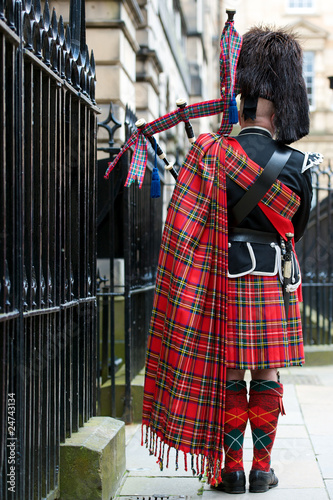 Scottish Bag Piper photo
