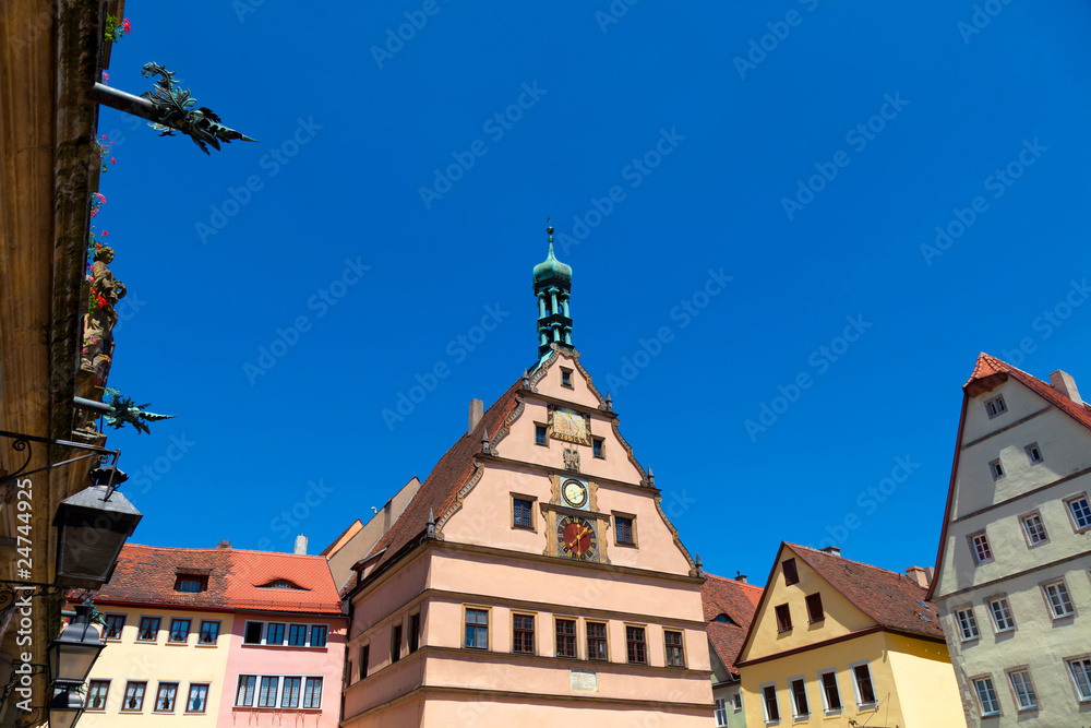 Fototapeta premium Rynek w Rothenburg ob der Tauber