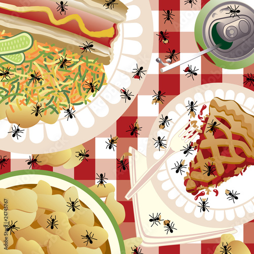 Uninvited Picnic Guests