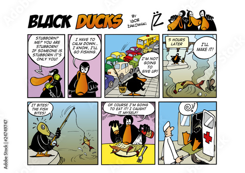 Black Ducks Comic Strip episode 48