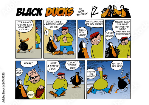Black Ducks Comic Strip episode 46