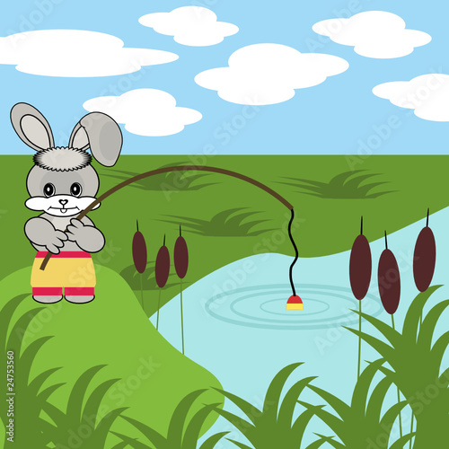 nice fishing hare with rob