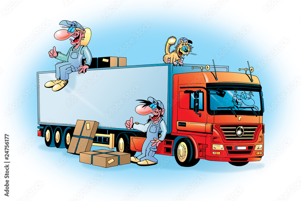 Fototapeta premium LKW