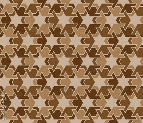Geometric ornament. Vector seamless pattern