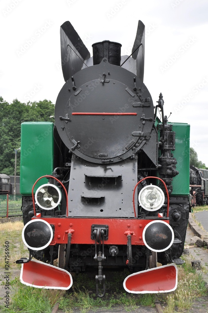 Fototapeta premium Old steam locomotive
