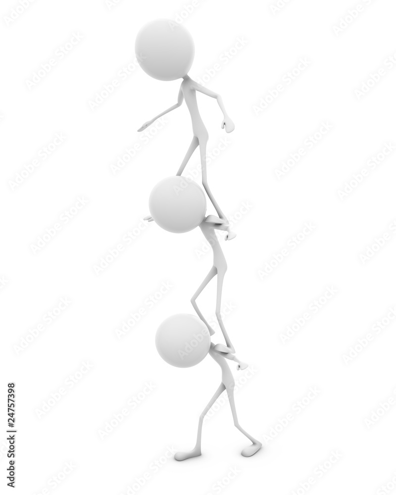 Mr. Emotion V22.1b Human Ladder white Mr. Emotion V22.1b Human Ladder white