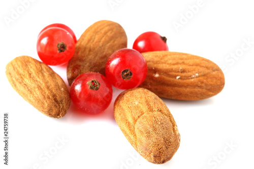 Almonds and currants