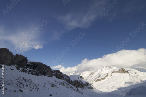 snowy mountain in Pyrenees © WINDCOLORS