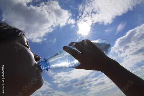 Wasser trinken photo