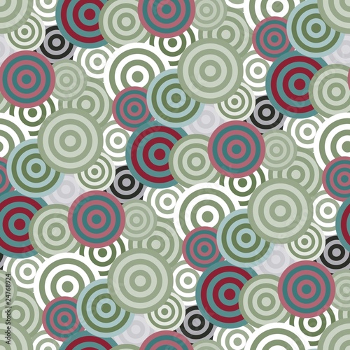 Seamless circle pattern