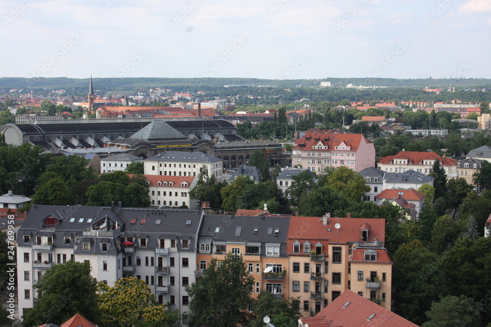 Turmblick auf Dresden