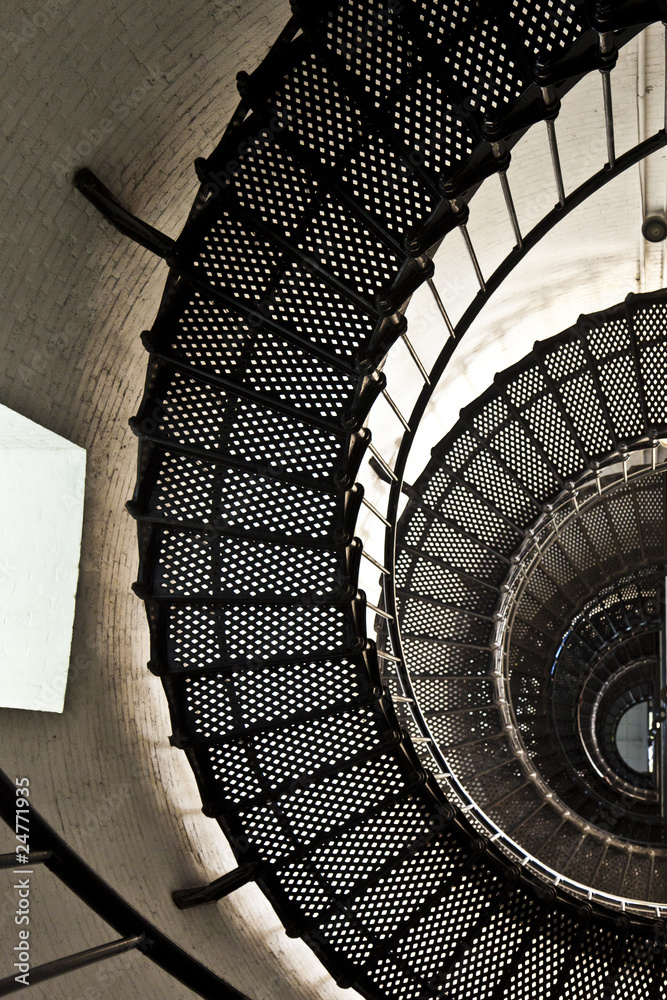 Obraz premium beautiful iros stairs in lighthouse