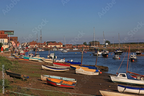 Fotografia, Obraz Wells Harbour, Norfolk, England