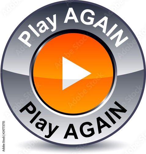 Play again round button.