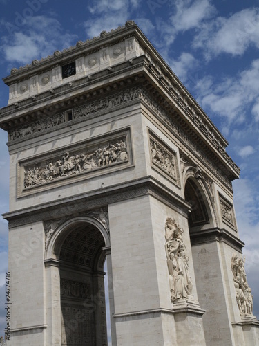 Arco del triunfo en Paris (Francia) © Javier Cuadrado
