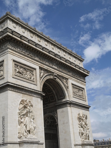 Arco del triunfo en Paris (Francia) © Javier Cuadrado