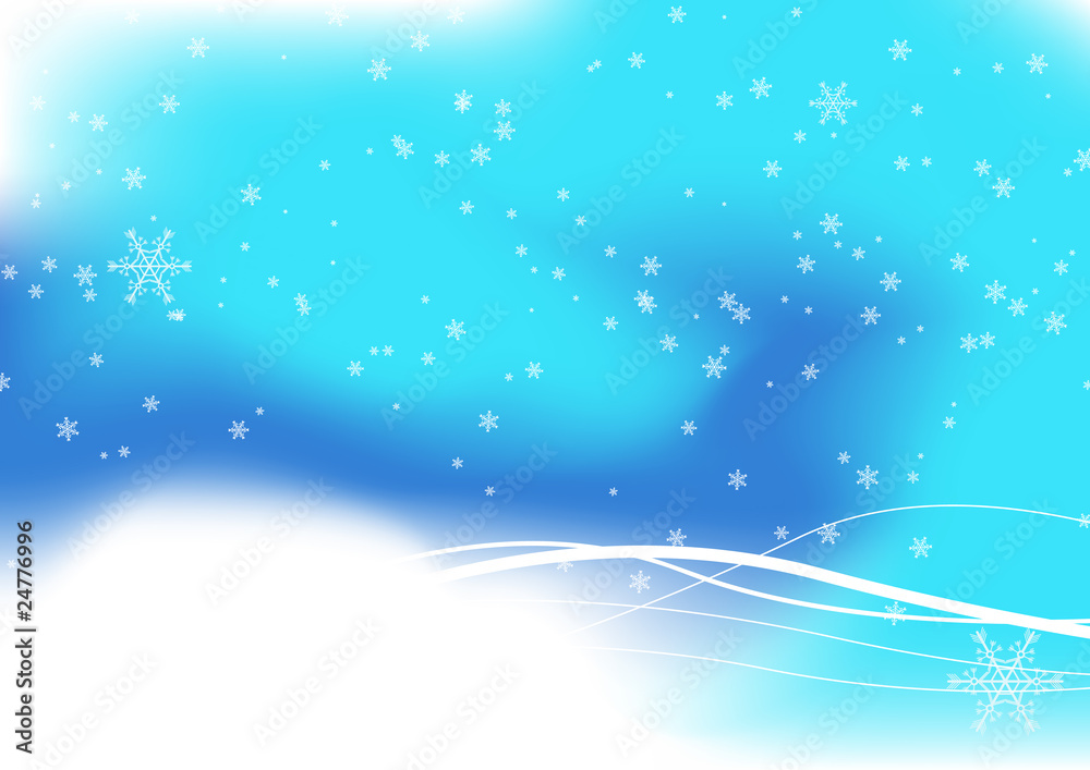 Winter background - Vector Winter background - Vector