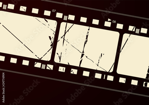 Grounge film frame - Vector