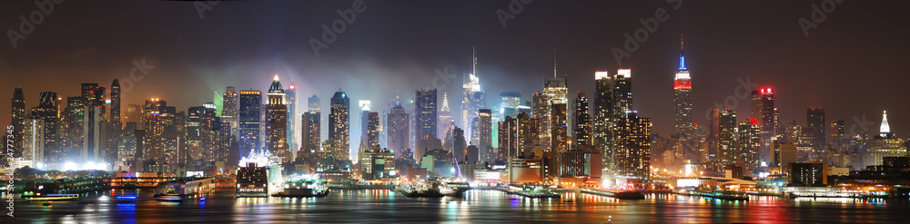 New York City Manhattan - obrazy, fototapety, plakaty 