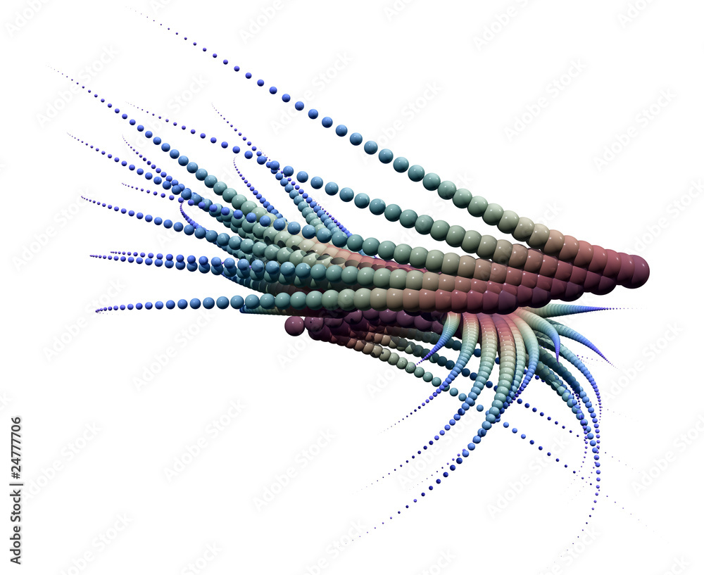 Obraz premium Abstract Exotic Alien Design